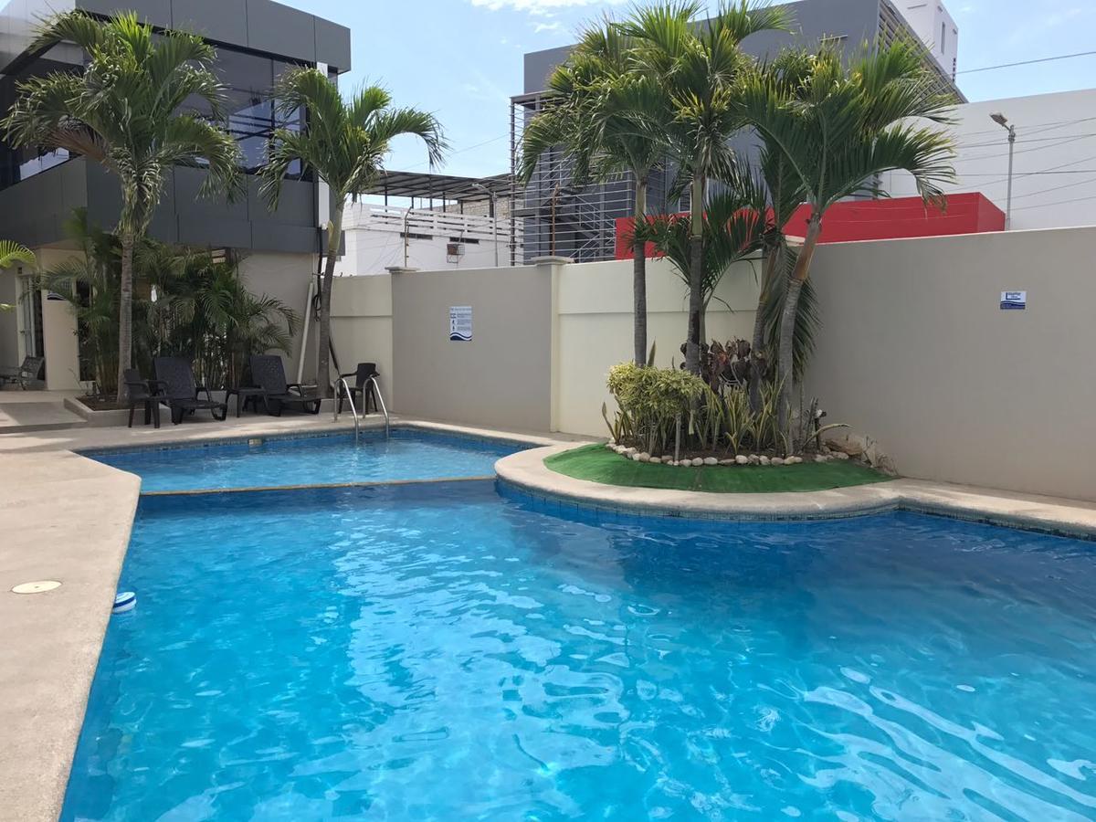 Hotel Mar Azul Manta Exterior foto