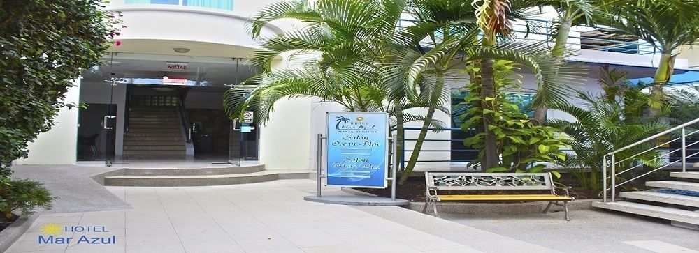Hotel Mar Azul Manta Exterior foto
